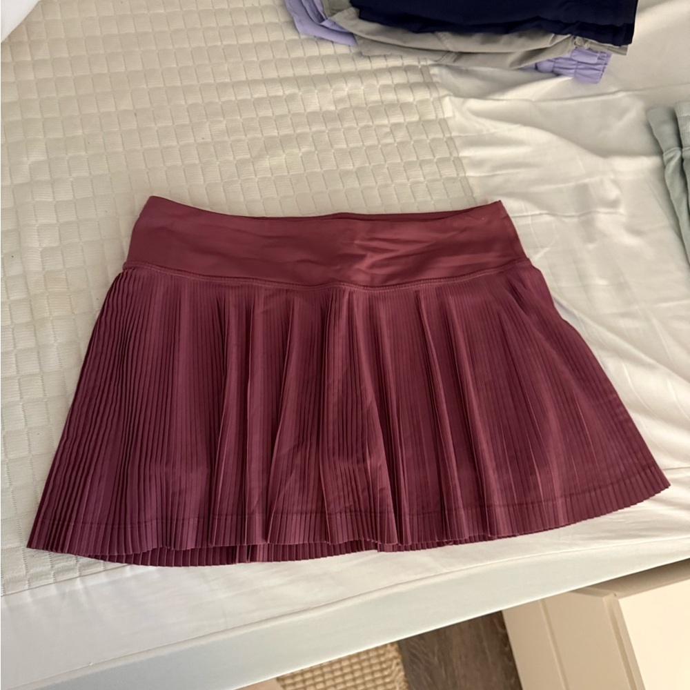 Lululemon High-Rise Pleated Tennis Skirt